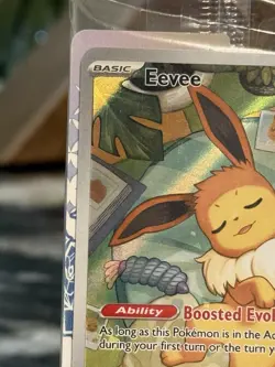 Pokemon TCG Eevee 173/SVP Promo | Prismatic Evolutions ETB Pack Sealed - Image 2