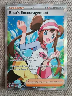 Rosa's Encouragement 114/088 - Perfect Order Full Art - Pokemon Tcg - Pack Fresh - Image 1