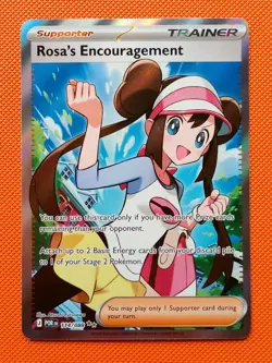 Rosa's Encouragement 114/088 - Perfect Order Full Art - Pokemon Tcg - Pack fresh - Image 1