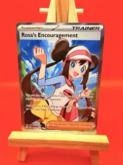 Pokemon TCG Rosa's Encouragement 114/088 Full Art Perfect Order Pack Fresh - Image 1