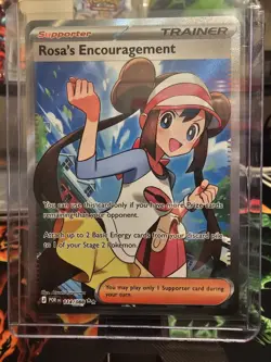 Pokemon TCG Rosa's Encouragement Trainer 114/088 Perfect Order Full Art - Image 2