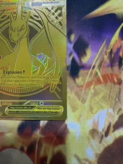 Mega Charizard Y EX 294/217 Gold Hyper Rare, Ascended Heroes, Pokemon TCG (NM) - Image 3