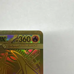 GOLD Mega Charizard Y EX 294/217 Ascended Heroes Mega Hyper Rare Pokemon TCG - Image 3
