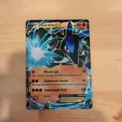 Lucario EX - 54/111 - Pokemon Furious Fists XY Ultra Rare Card M/NM - Image 1