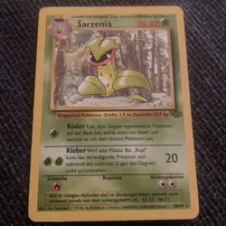 Pokemon Karte • Sarzenia 30/64 Dschungel Set • Deutsch Original Pokemon Card - Image 1