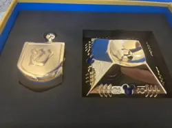 Happy Hanukkah Disney Dreidel Gift Set Gold Tone Judaica Boxed Holiday Decor - Image 4