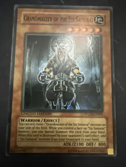 Grandmaster of the Six Samurai STON-ENSP1 Super Rare Limited Edition NM Unplayed - Image 1