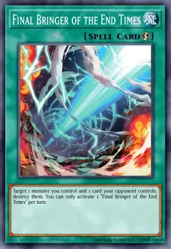 Final Bringer of the End Times - MP25-EN254 - 1st Edition - Ultra Rare - Image 1