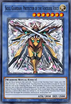 Skull Guardian, Protector of the Voiceless Voice - MP25-EN055 Prismatic Secret - Image 1