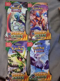 art set XY Roaring Skies Blister Booster Pack Factory Sealed Mint - Image 1