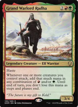 Grand Warlord Radha R Dominaria 195 NM - Image 1