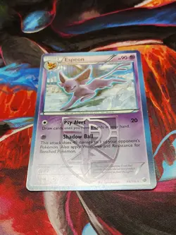 Espeon 48/116 Uncommon Non-Holo Pokemon Plasma Freeze LP Condition - Image 1