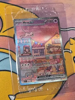 Pokemon Mew EX - Black Star Promo SVP053 (SEALED) & Mewtwo - Image 1