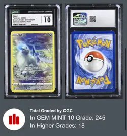 2023 Pokemon SWSH Crown Zenith Absol Galarian Gallery #GG16/GG70 CGC 10 - Image 1