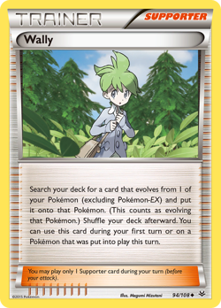 Wally 94/108 UC Roaring Skies Pokemon LP - Image 1