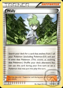 Wally 94/108 UC Roaring Skies Pokemon LP - Image 3