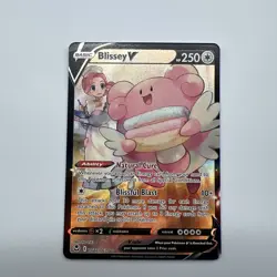 Pokemon TCG Silver Tempest Blissey V Trainer Gallery TG22/TG30 - NM - Image 1