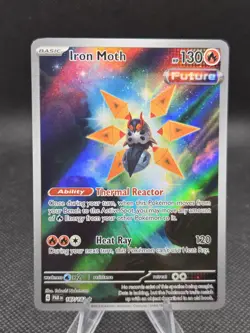 Iron Moth 187/182 Pokemon Paradox Rift - NM - Image 1
