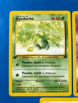 Ramoloss 67/182 Magneti Mystherbe 63/82 1st Ed. French Team Rocket LOT Pokemon - Image 2