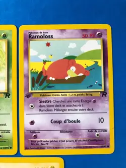 Ramoloss 67/182 Magneti Mystherbe 63/82 1st Ed. French Team Rocket LOT Pokemon - Image 3