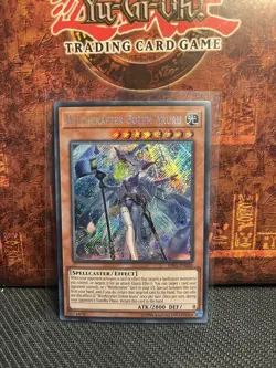 Yugioh Witchcrafter Golem Aruru RIRA-EN028 Secret Rare NM - Image 1