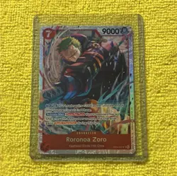 Bandai One Piece CCG Roronoa Zoro EB04-007 Foil 9000 Power Character Egghead Set - Image 1