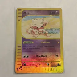 Abra Reverse Holo - 46/144 - Skyridge - Pokemon - Image 2