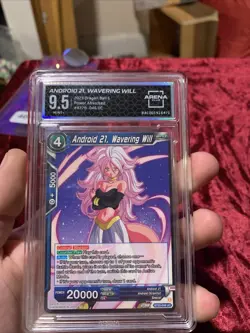 2023 Dragon Ball Android 21 Wavering Will Card 9.5 Arena Club - Image 1