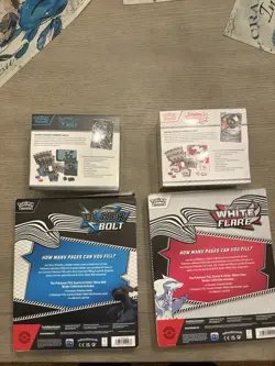 Pokemon Black Bolt & White Flare - ETB & Binder Collection ( See Description) - Image 2