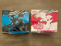 Pokemon Black Bolt & White Flare - ETB & Binder Collection ( See Description) - Image 3