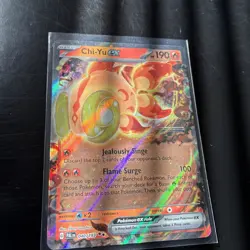 Chi-Yu EX 40/193 Pokemon TCG Paldea Evolved Double Rare Card NM Condition - Image 1