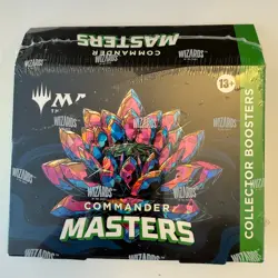 Wizards of the Coast : Magic The Gathering Commander Masters Box NEW SEALED! 195166216683 - Image 1