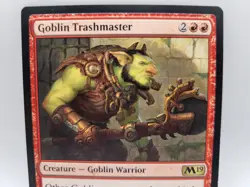 Goblin Trashmaster M19 Core 2019 Rare Goblin Warrior MTG Near Mint - Image 2