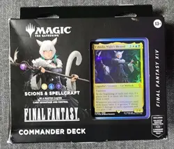 Magic The Gathering Final Fantasy Commander Deck Scions & Spellcraft New Sealed - Image 1