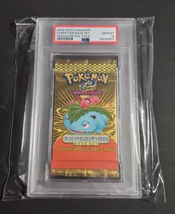 PSA 10 Mint Pokemon Expedition Base Set Venusaur Art Booster Pack WOTC Vintage - Image 1