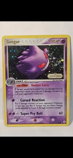 Gengar 5/92 - 2006 EX Legend Maker Reverse Holo Stamped Pokemon TCG - Image 1