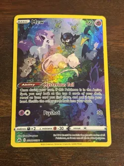 Pokemon Mew Crown Zenith Galarian Gallery Ultra Rare Holo GG10/GG70 NM L3 - Image 1