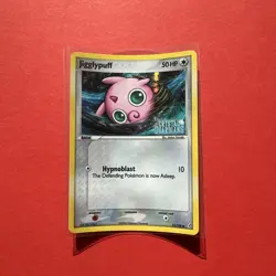 Pokemon TCg Jigglypuff Reverse Holo EX Crystal Guardians 53/100 Stamped - Image 1