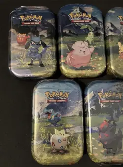 LOT OF 5x Pokemon TCG ME2.5 Ascended Heroes Mini Tins Full Art Set -10 Packs NEW - Image 5