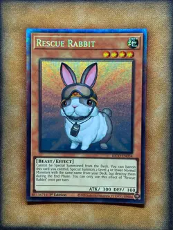 Yugioh Rescue Rabbit KICO-EN034 Collector Rare 1st Ed NM - Image 1