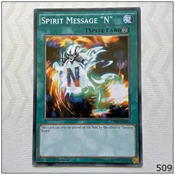 Spirit Message "N" - DPRP-EN043 - Common 1st Edition Yugioh - Image 1