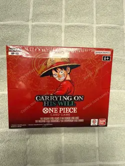 One Piece OP-13 Carry On His Will Booster Box w/ Extras! - Image 2