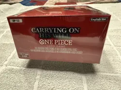One Piece OP-13 Carry On His Will Booster Box w/ Extras! - Image 3