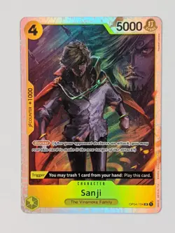 Sanji OP04-104 PRB-01 Premium Booster English ONE PIECE Foil SR - Image 1