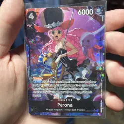 Perona (SR*) EB03-045 Alt Art One Piece TCG Extra Booster: Heroines Edition NM - Image 3