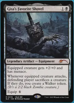 Gisa's Favorite Shovel (Universes Within Promo) NM MTG CARD (514110) ABUGames - Image 1