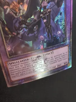 Yugioh El Shaddoll Winda (Alt Art) Quarter Century Secret Rare RA04-EN052 QCR - Image 2