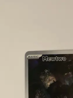 Pokemon Mewtwo TCG Scarlet & Violet Black Star Promo Holo Card 052 MP Condition - Image 2