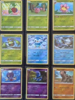 18x Lot SM Ultra Prism reverse Holo Bundle Set Piplup Pokemon Cards SCL3 - Image 2