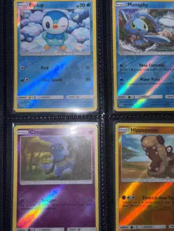 18x Lot SM Ultra Prism reverse Holo Bundle Set Piplup Pokemon Cards SCL3 - Image 5